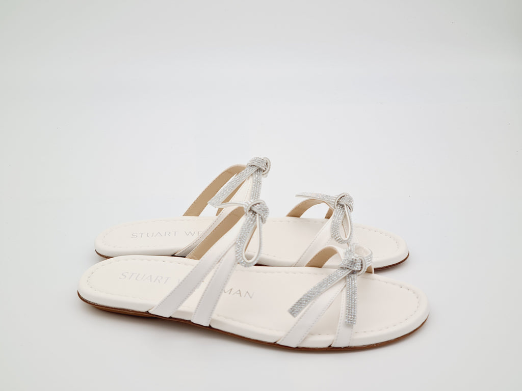 Klapki STUART WEITZMAN SW Bow Slide 36