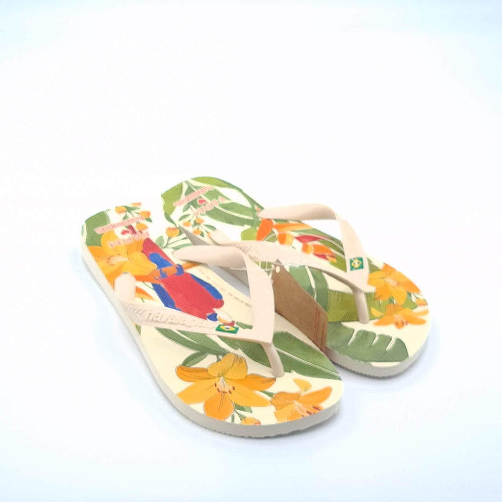 HAVAIANAS JAPONKI WIELOKOLOROWE Z LOGO Z PASKAMI 39/40 EUR52/42