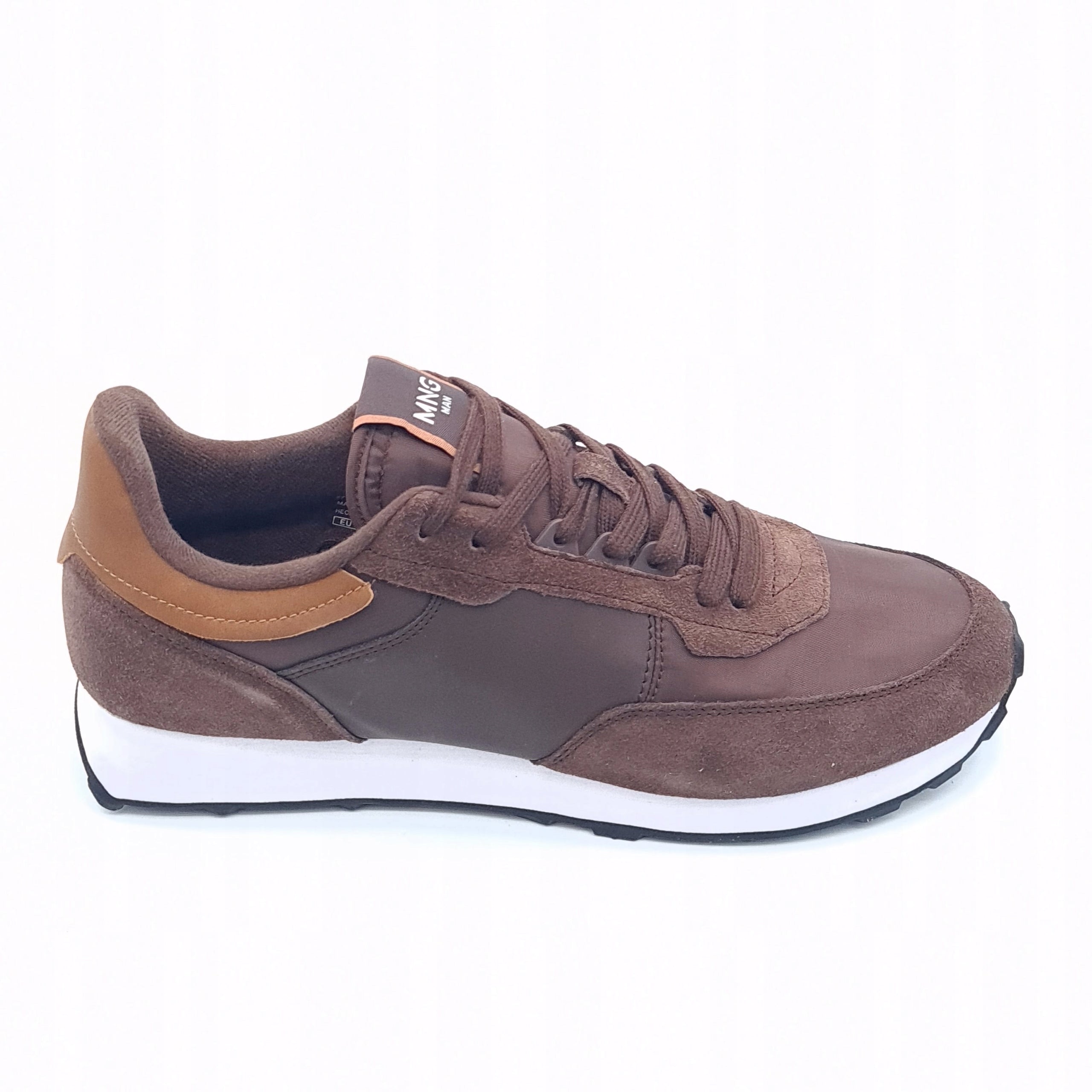 Buty Mango Man Sneakersy Sportowe Brązowe 44 Outlet
