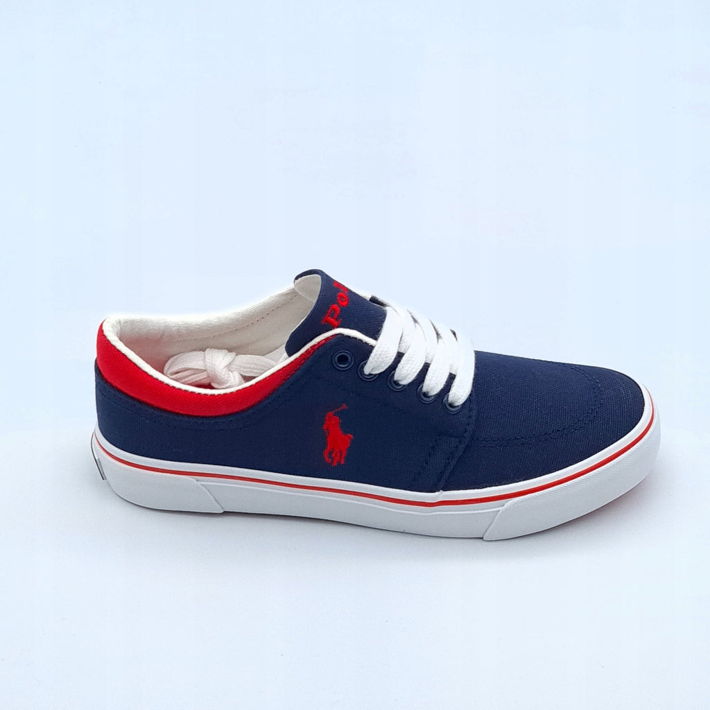 POLO RALPH LAUREN FAXSON X Trampki Młodzieżowe Navy 35