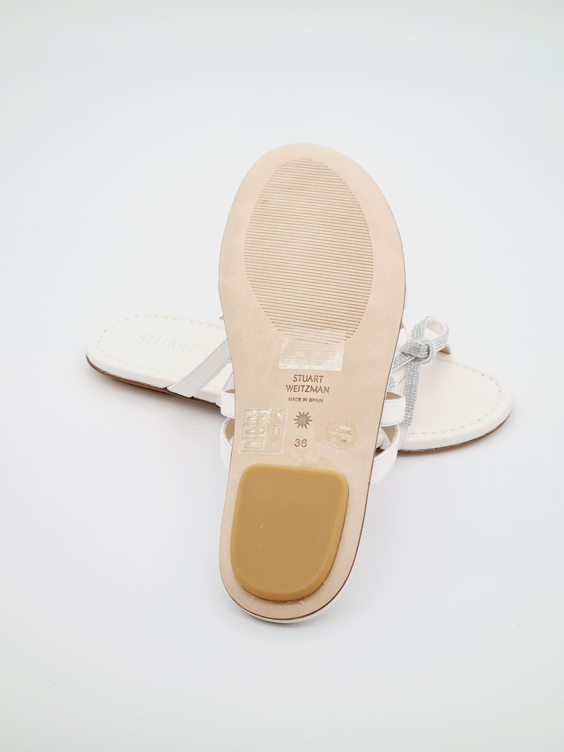 Klapki STUART WEITZMAN SW Bow Slide 36