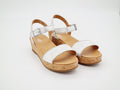 Sandały UGG Milley Shimmer Srebrne Koturna Korek 37