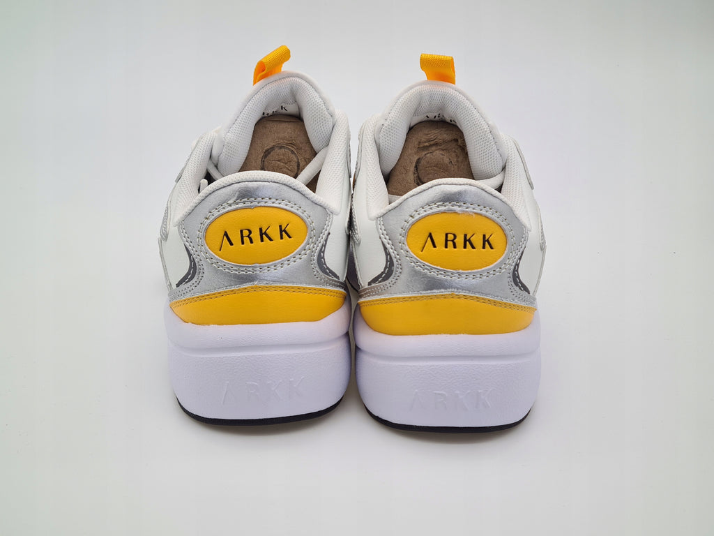 Sneakersy Arkk Copenhagen Apaze Leather F-PRO90 Silver Radiant Orange r. 40