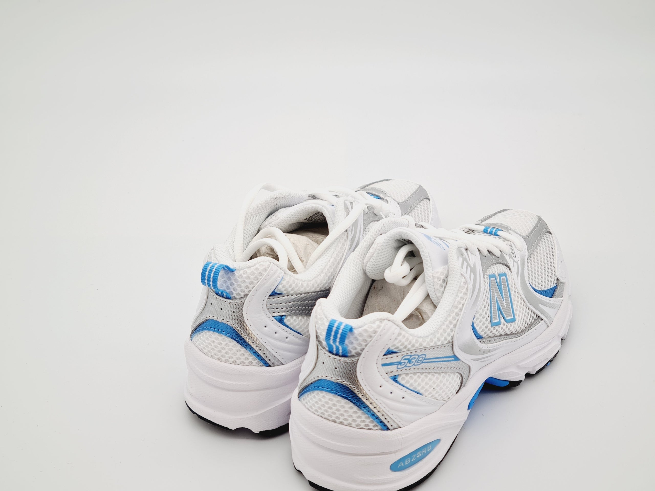 New Balance buty sportowe skóra ekologiczna szary rozmiar 38,5