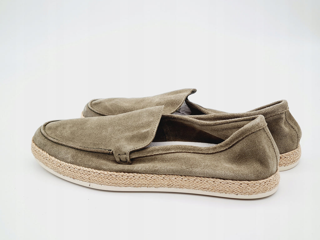 Mokasyny Męskie MINELLI Copero Zamsz Kaki r. 45