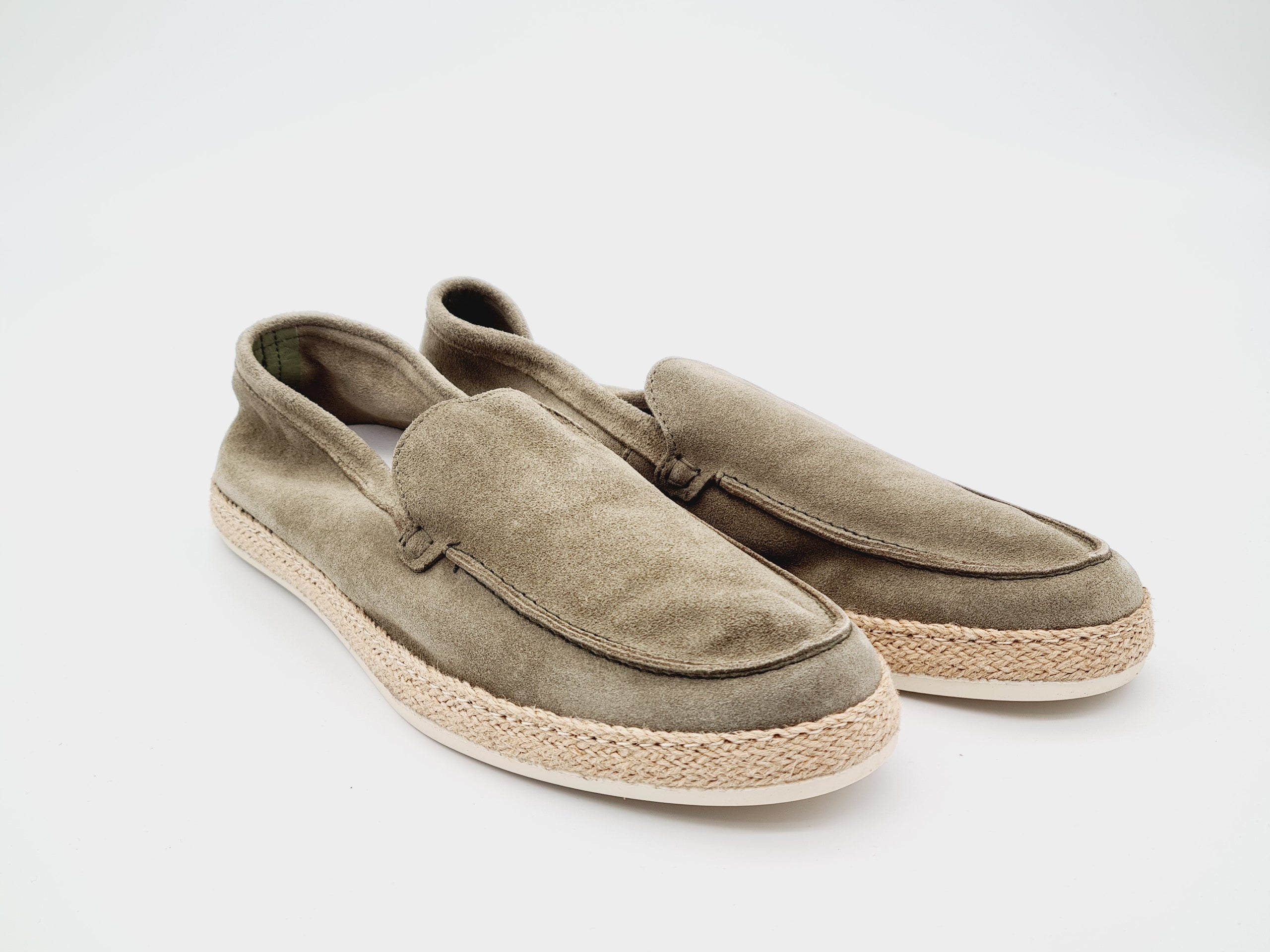 Mokasyny Męskie MINELLI Copero Zamsz Kaki r. 45