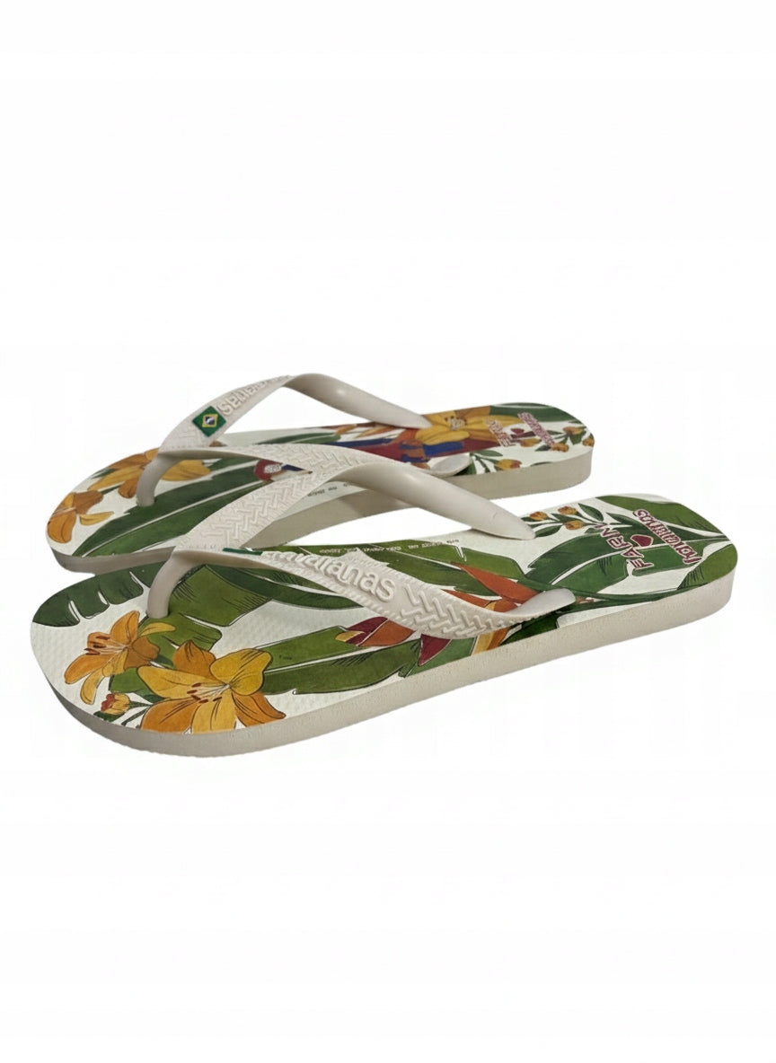 HAVAIANAS JAPONKI WIELOKOLOROWE Z LOGO Z PASKAMI 39/40 EUR52/42