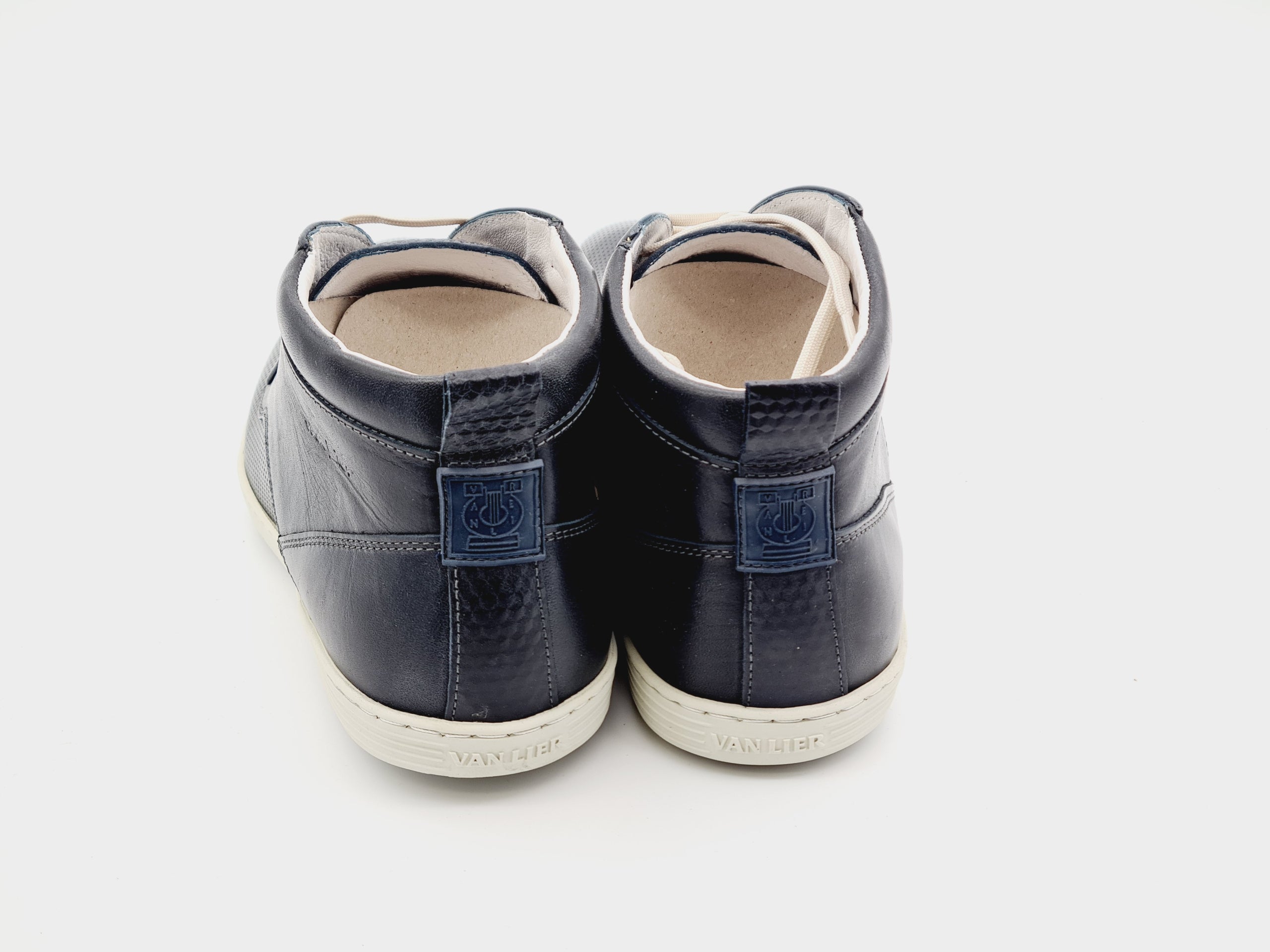 Buty Skórzane VAN LIER Casual Czarne r. 45 Skóra