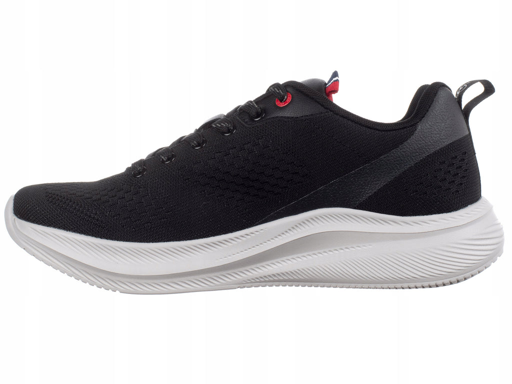 U.S. GRAND POLO BUTY MĘSKIE sportowe sneakersy niskie czarne wygodne modne