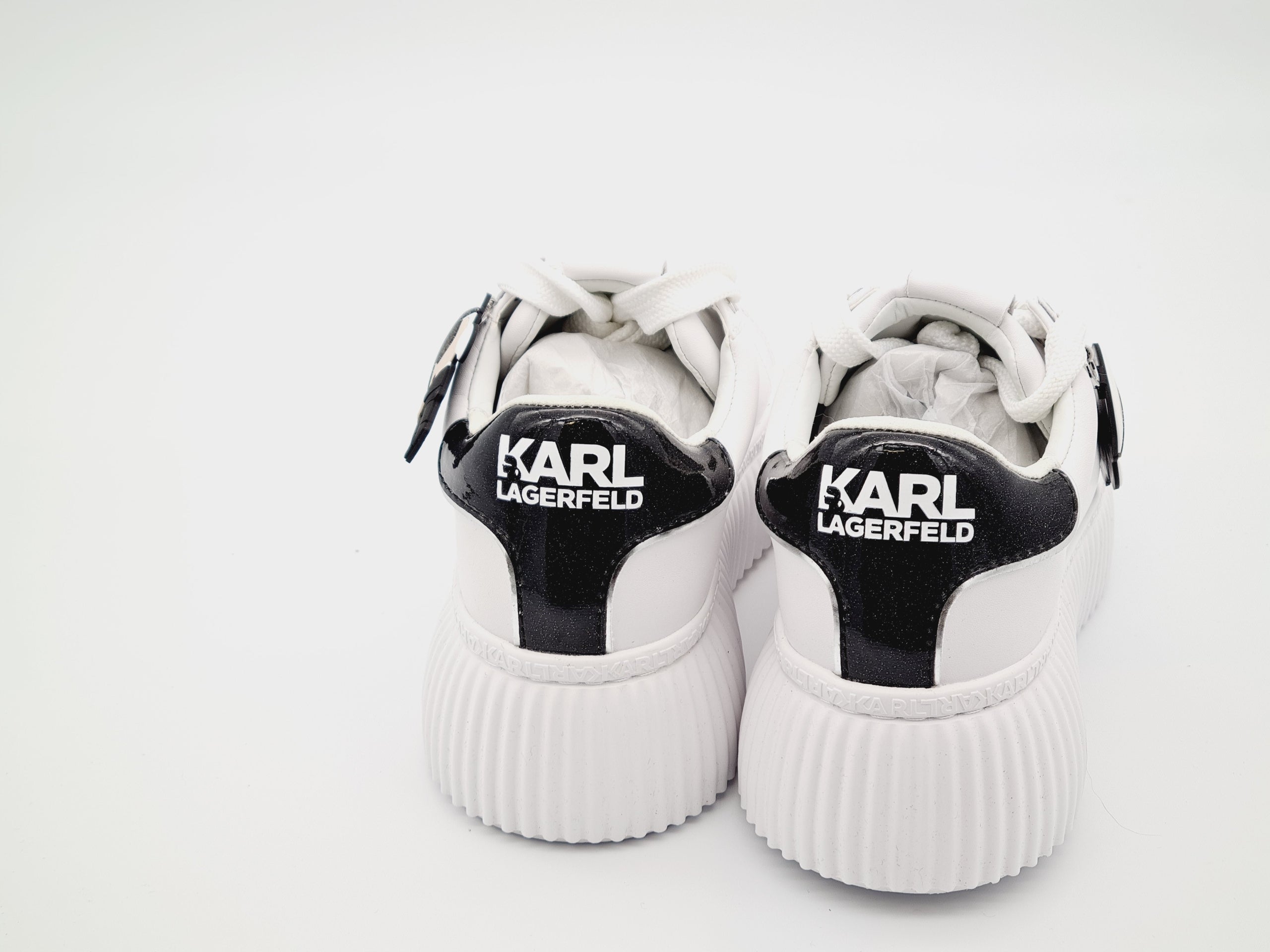 Karl Lagerfeld Kreeper Ikon Charm Sneakersy Białe 40