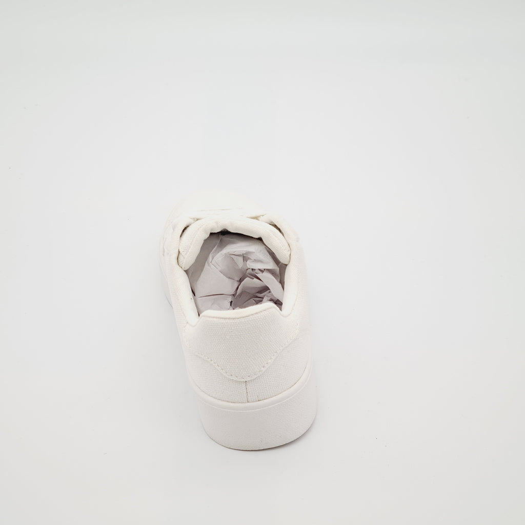 POLO RALPH LAUREN LTT PLATFORM Trampki Dziecięce Białe Kremowe 31