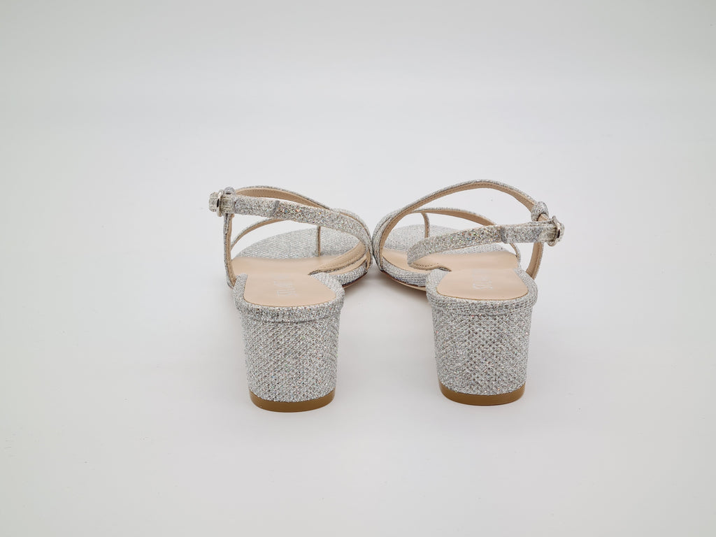 Sandały STUART WEITZMAN Soiree Sleek 50 r 35.5 Crystal
