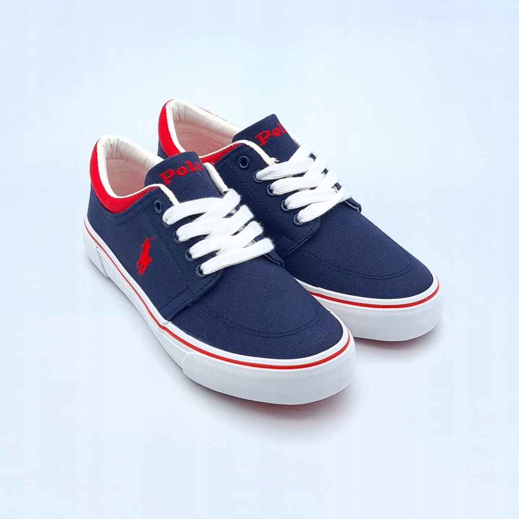 POLO RALPH LAUREN FAXSON X Trampki Młodzieżowe Navy 35