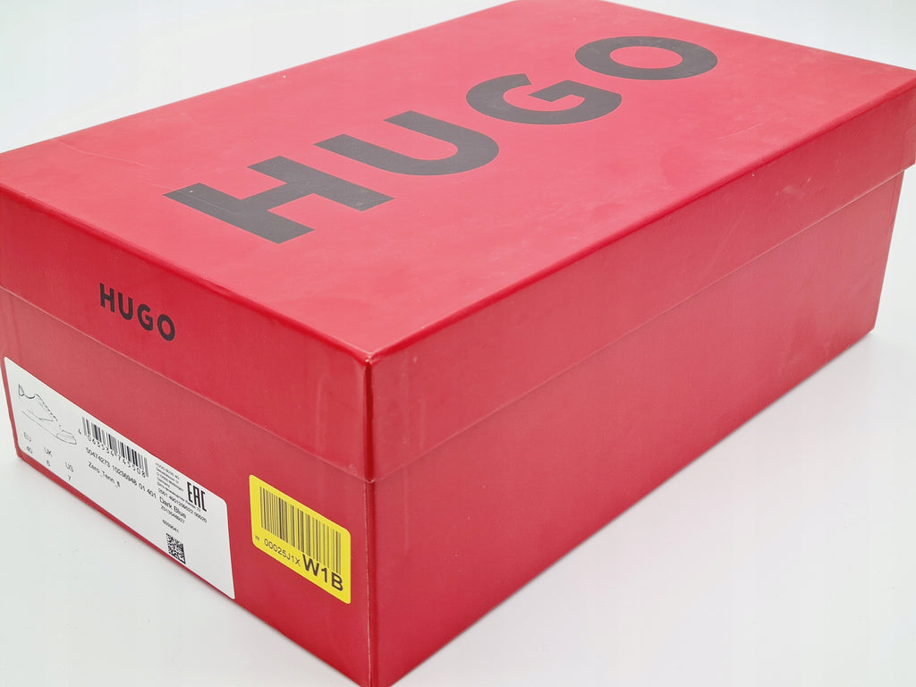 Sneakersy HUGO Zero Tenn FL Skórzane Dark Blue r. 40