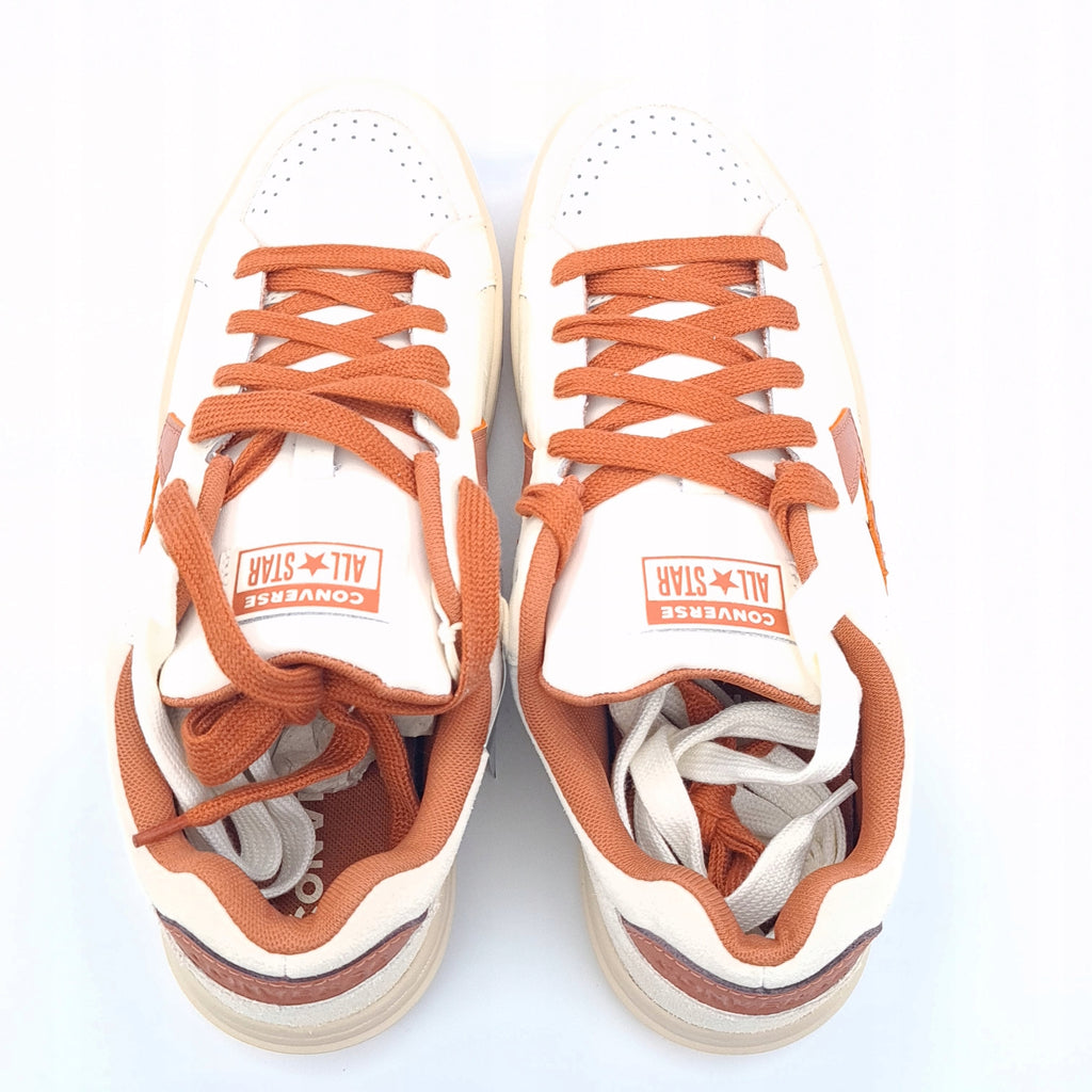 CONVERSE PRO BLAZE CLASSIC OX Unisex Sneakersy Skórzane Białe-Beżowe 41
