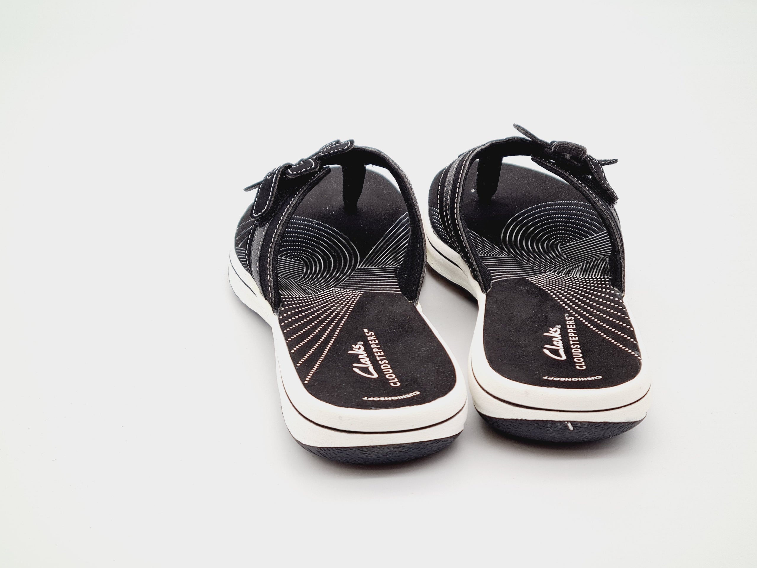 Japonki Clarks Brinkley Flora Czarne Rozm 40