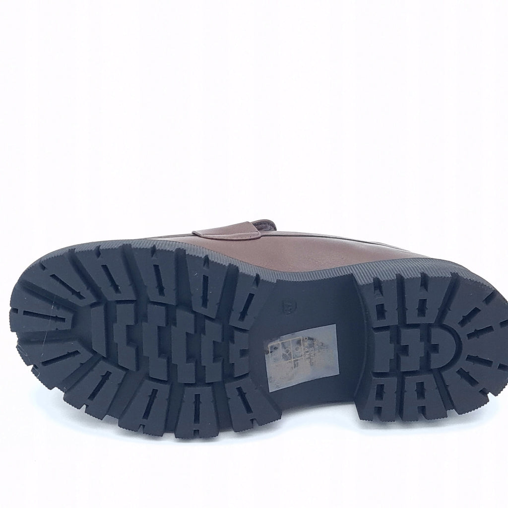 Półbuty Derby LPB Erdek 37 Brązowe Loafers Outlet