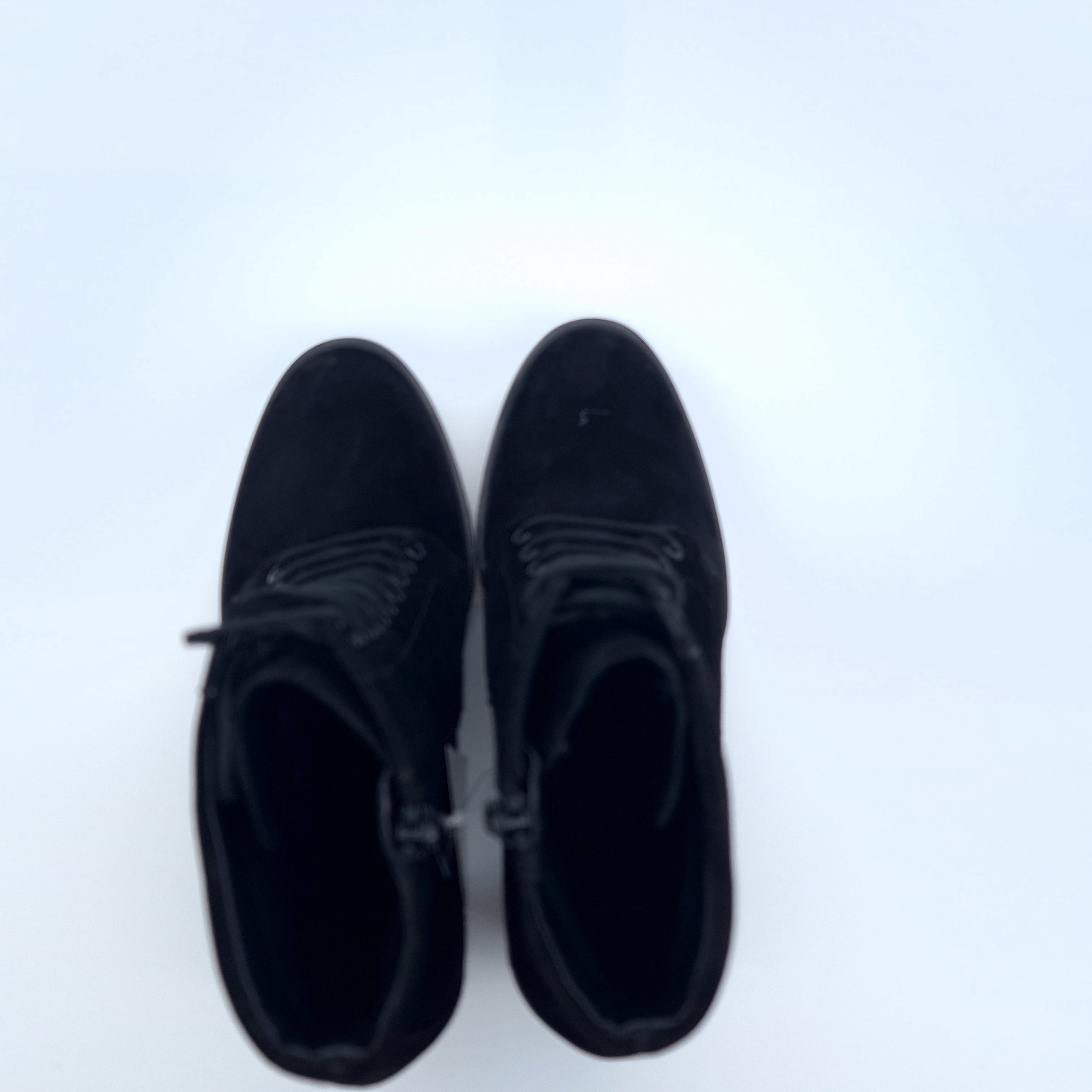Botki Damskie Högl Casualvelour Czarny 38 Zamsz