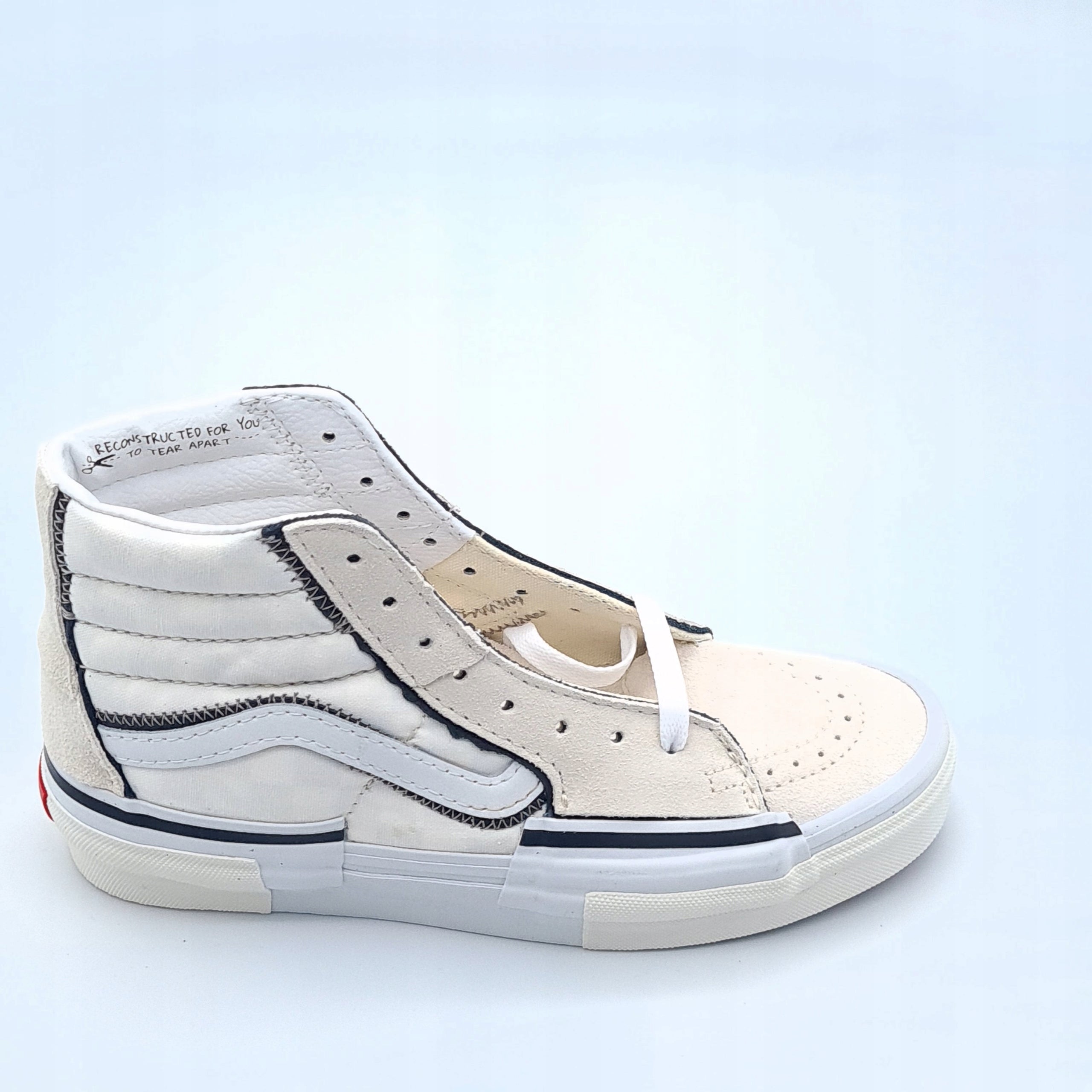 Vans Sk8-Hi Reconst Trampki Marshmallow Białe 38
