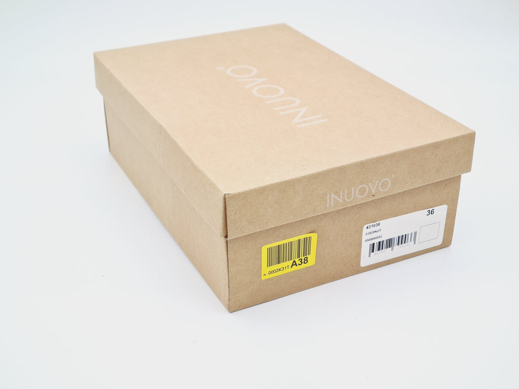 Sandały Damskie Inuovo 431038 Skórzane Beżowe 36