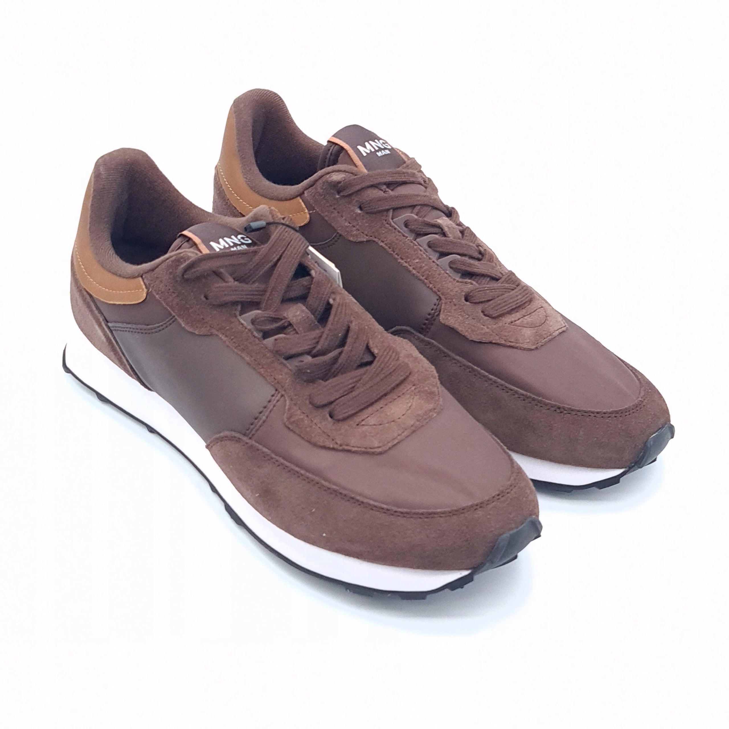 Buty Mango Man Sneakersy Sportowe Brązowe 44 Outlet