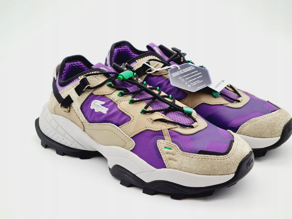 Sneakersy LACOSTE L-Guard Breaker Fioletowe 45