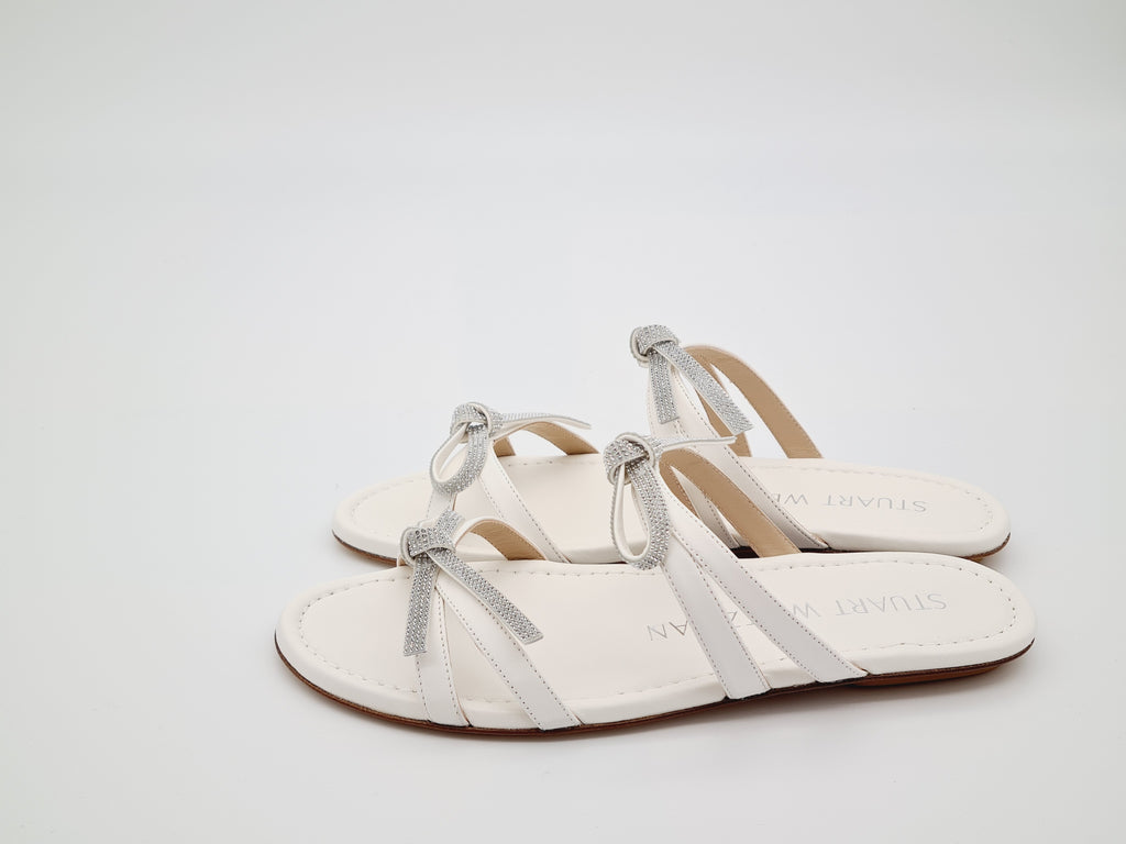 Klapki STUART WEITZMAN SW Bow Slide 36