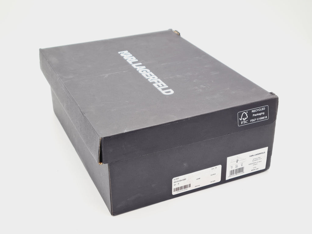 Karl Lagerfeld Kreeper Ikon Charm Sneakersy Białe 40