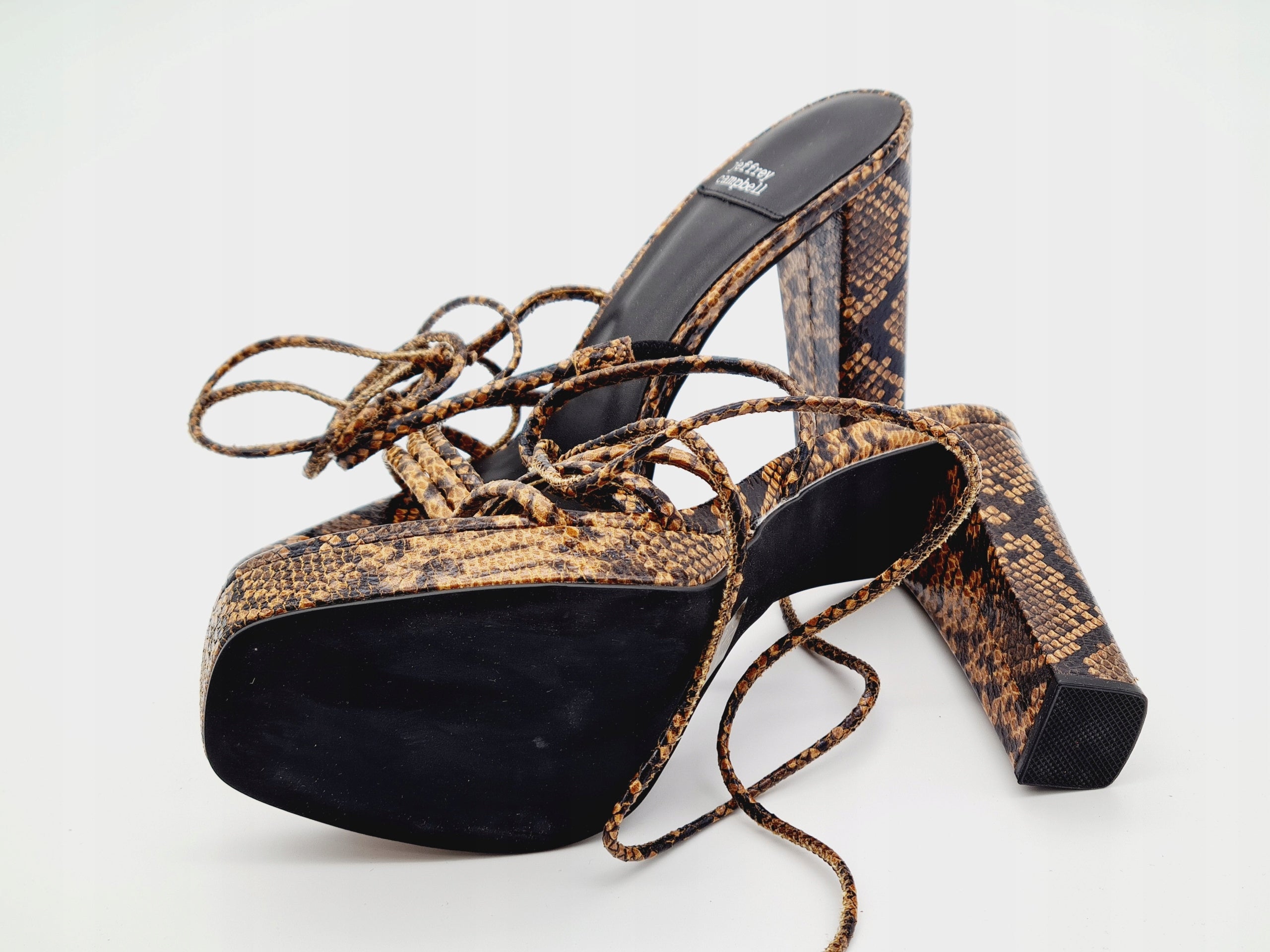 Klapki JEFFREY CAMPBELL Presecco Snake r. 40