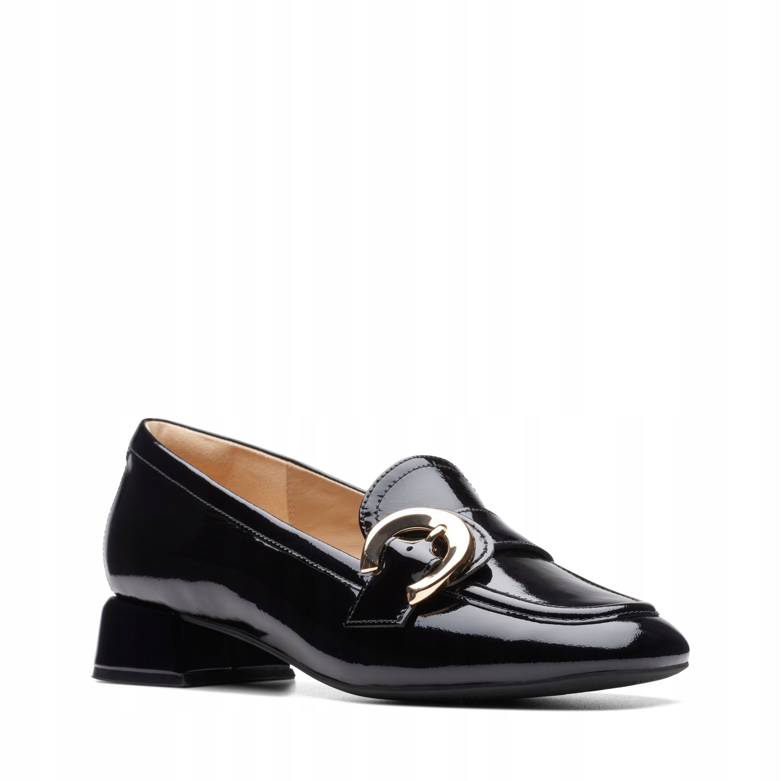 Buty damskie Clarks Daiss 30 Trim 261747164 skórzane czarne 35.5