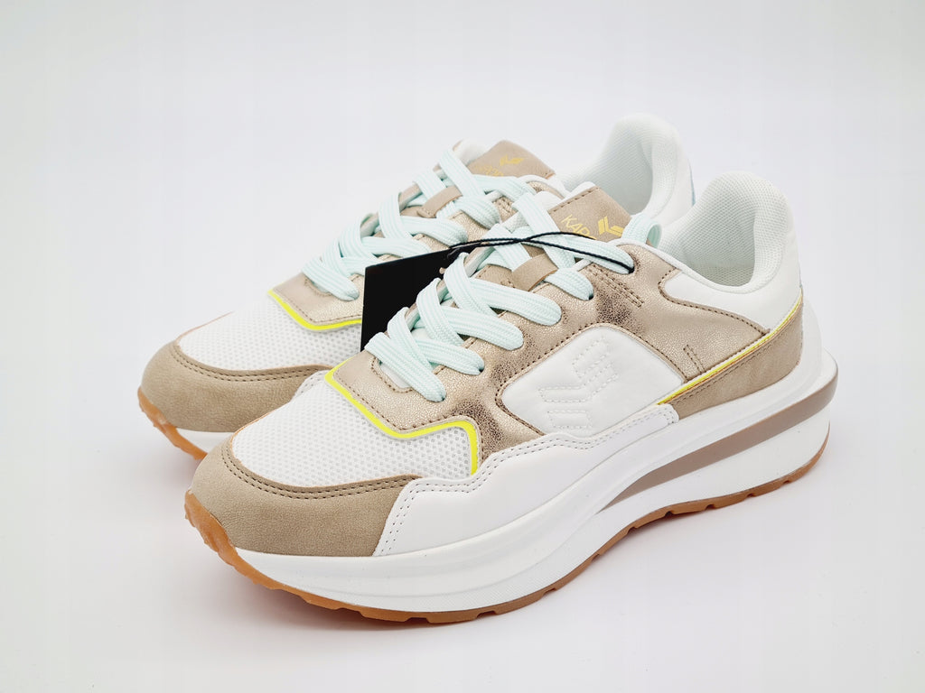 Sneakersy Kaporal Clipper Beige Multi - Stylowe r. 38
