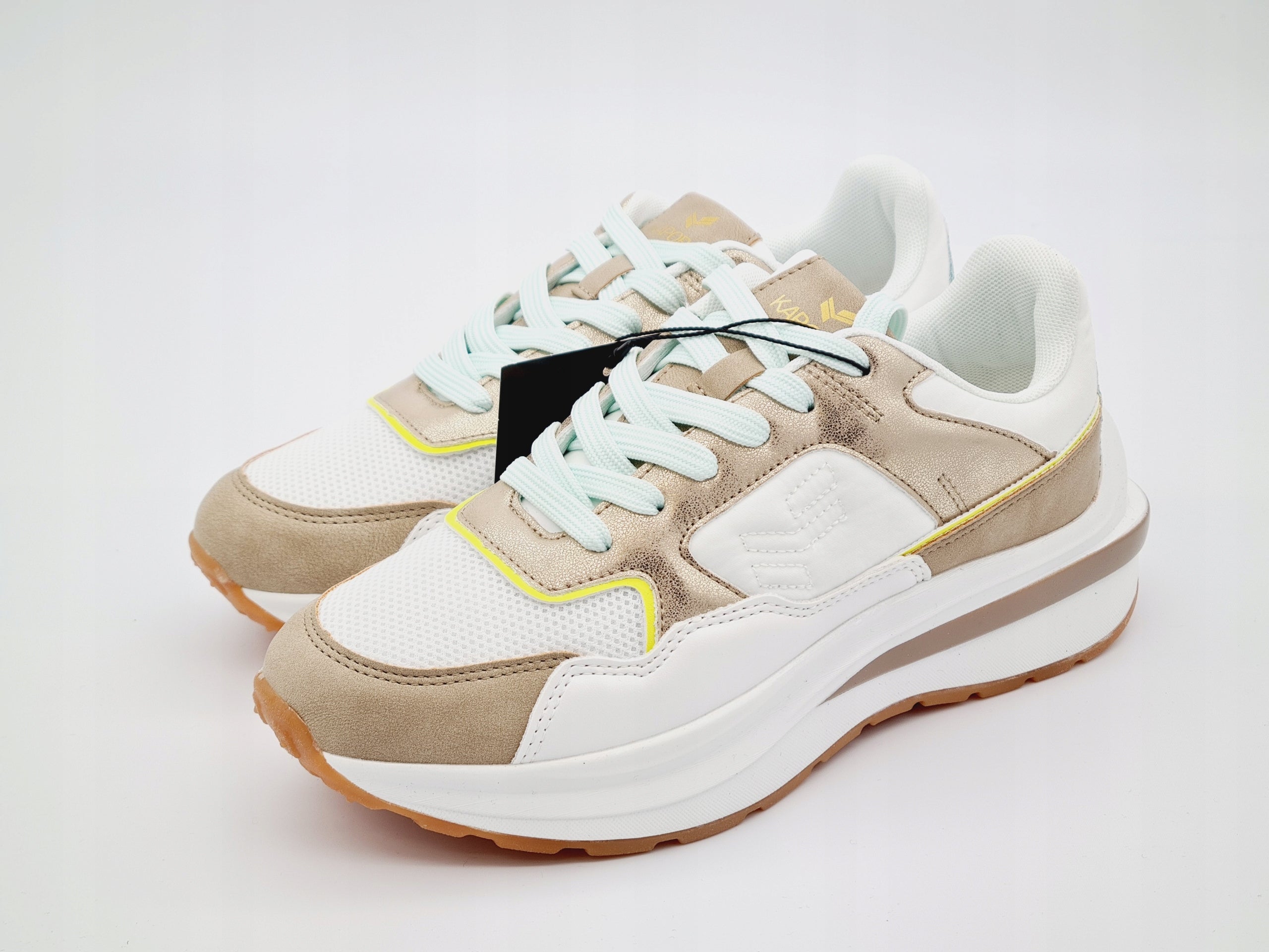Sneakersy Kaporal Clipper Beige Multi - Stylowe r. 38