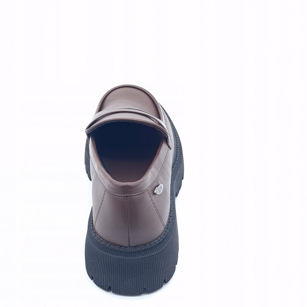 Półbuty Derby LPB Erdek 37 Brązowe Loafers Outlet