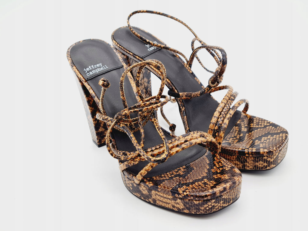 Klapki JEFFREY CAMPBELL Presecco Snake r. 40