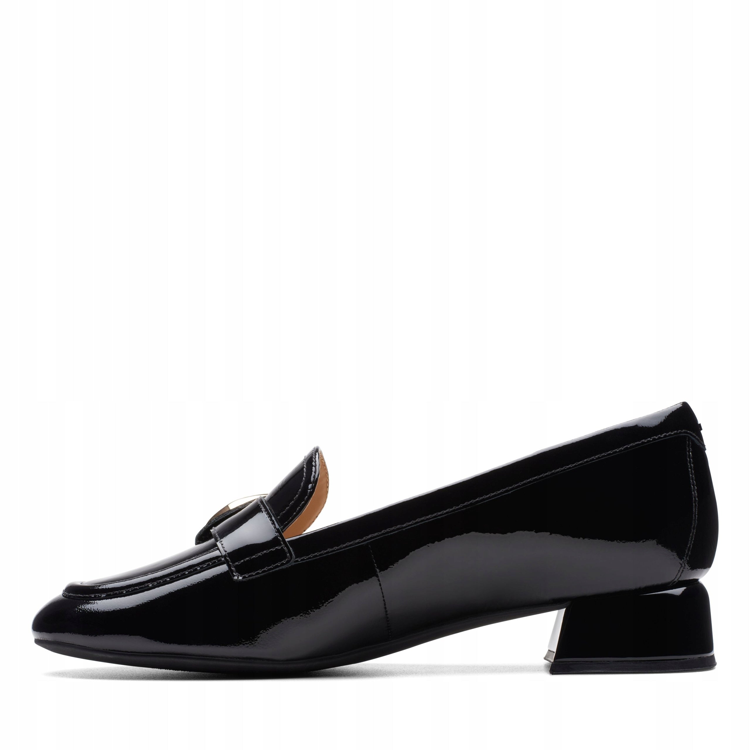 Buty damskie Clarks Daiss 30 Trim 261747164 skórzane czarne 35.5