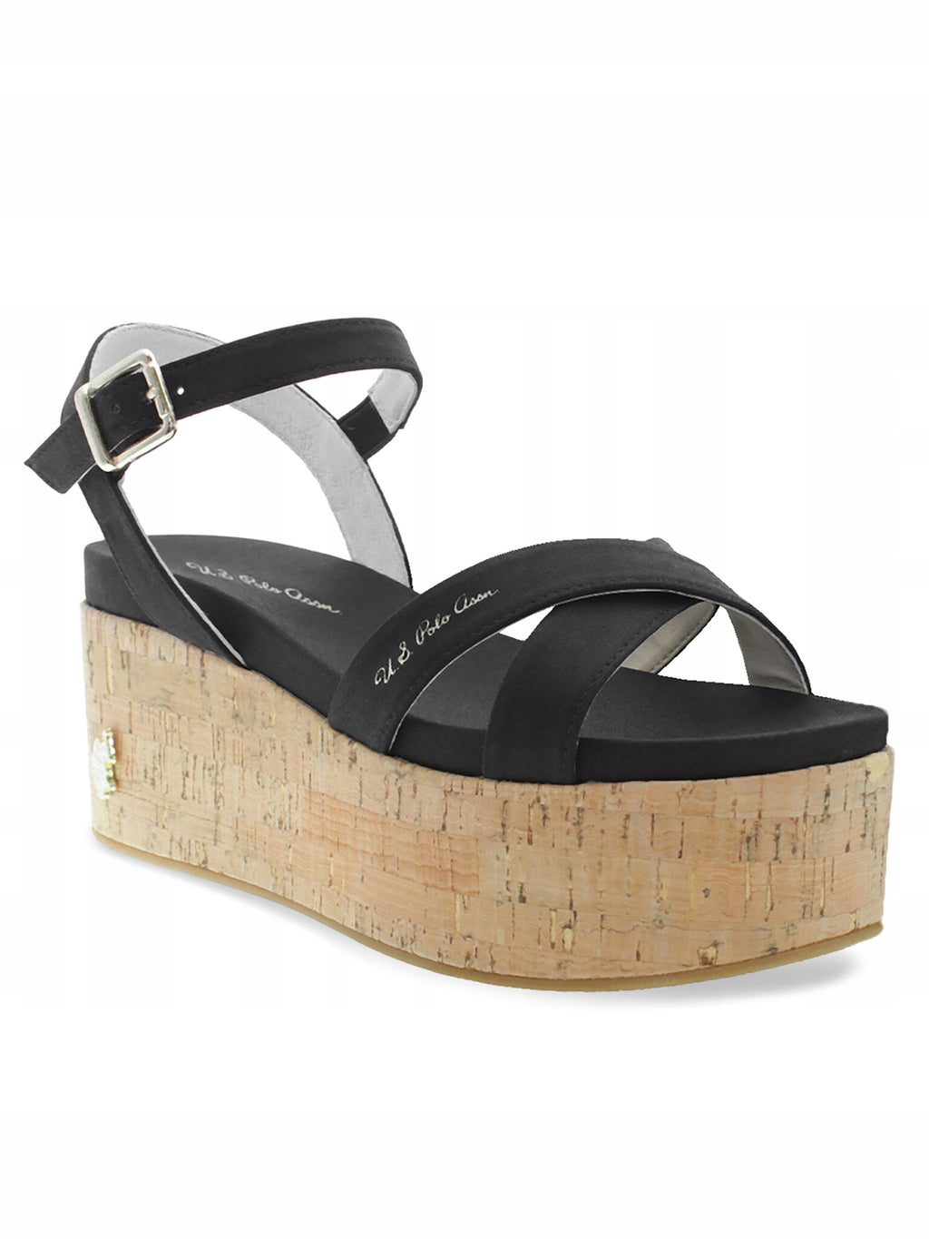 U.S. Polo Assn. Sandały Loren LOREN002 BLK