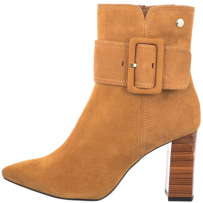 Caprice Curcuma Suede Effi botki damskie słupek rozmiar 37.5