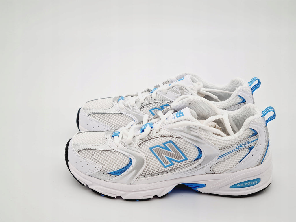 New Balance buty sportowe skóra ekologiczna szary rozmiar 38,5