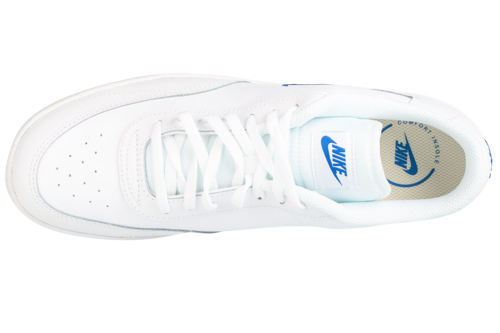 NIKE COURT VINTAGE (41) Męskie Buty Sneakers Skórzane Biały