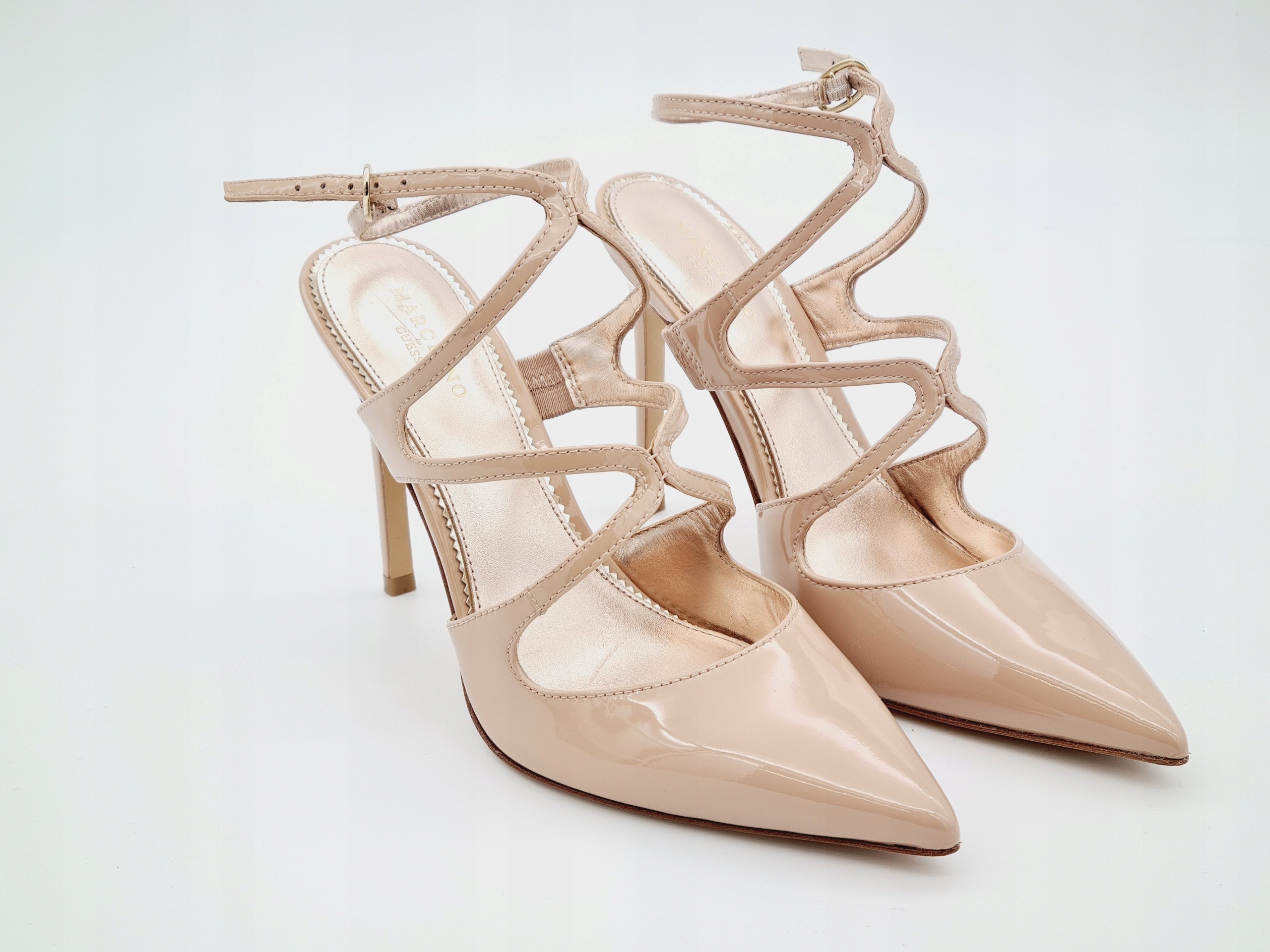 Buty Marciano by Guess, Floring Sing Skóra Słupek r. 37 Luxury