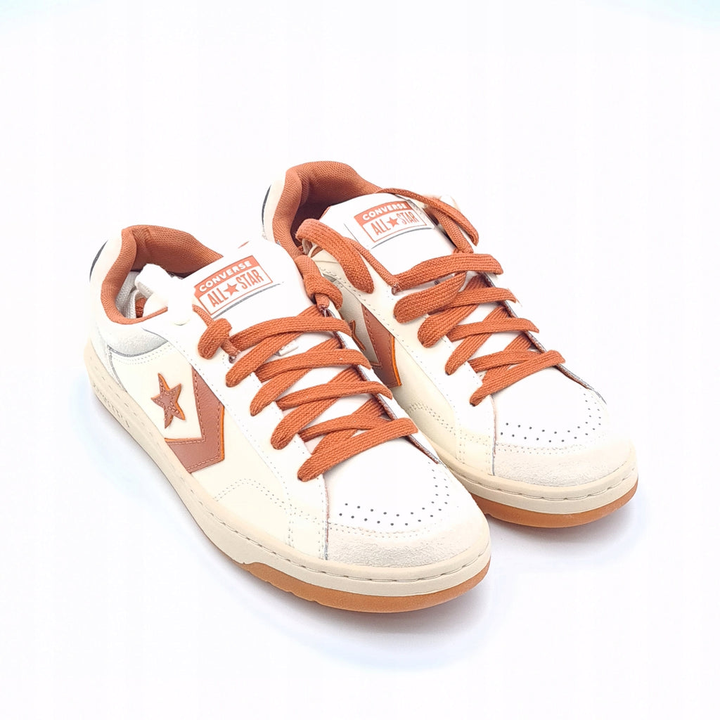 CONVERSE PRO BLAZE CLASSIC OX Unisex Sneakersy Skórzane Białe-Beżowe 41
