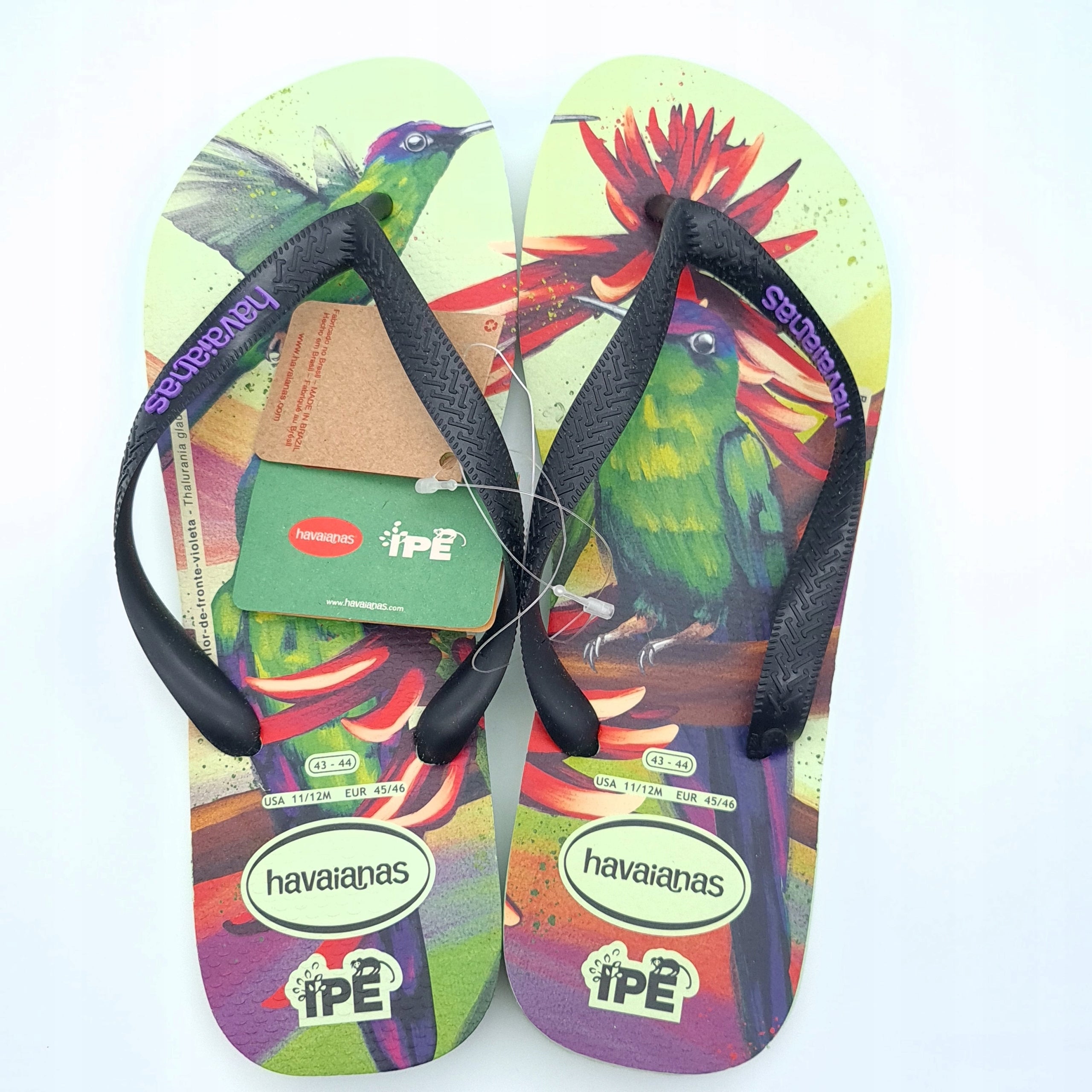 Japonki Havaianas Ipe Citronela BR43/44 EUR45/46 Powystawowe