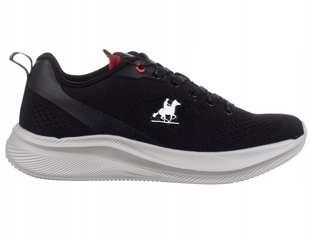 U.S. GRAND POLO BUTY MĘSKIE sportowe sneakersy niskie czarne wygodne modne