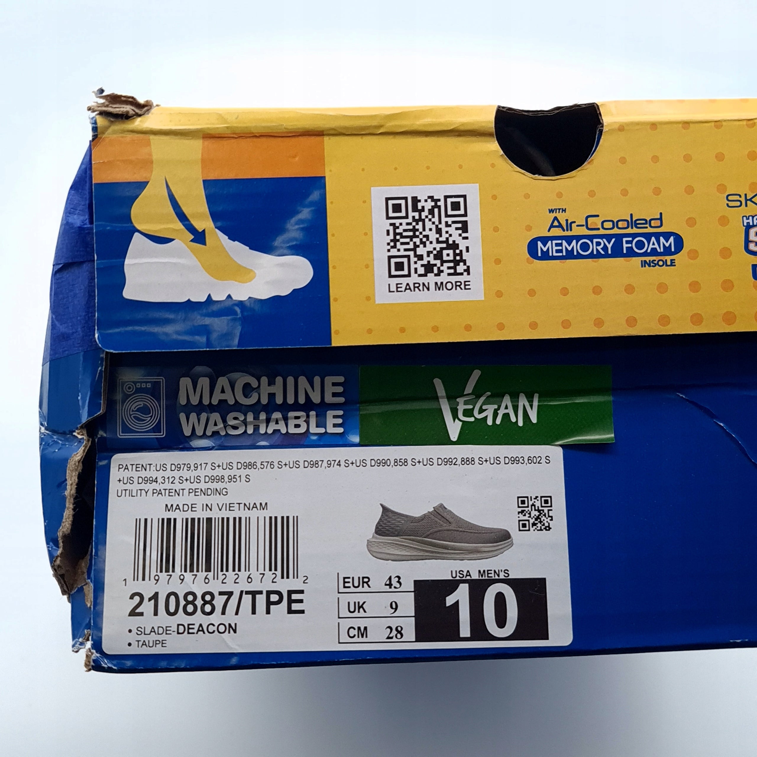 Skechers buty męskie Skechers Slip-Ins: Slade - Deacon rozmiar 43 Outlet