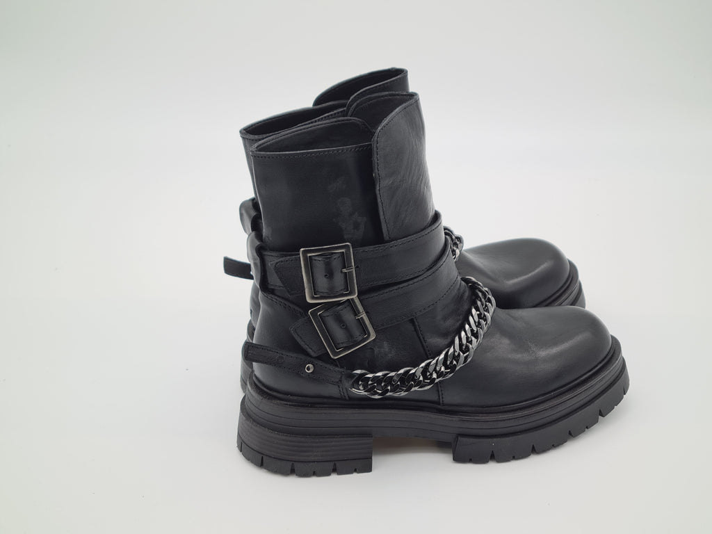 Botki Damskie Inuovo 239007 Skórzane Czarne 36