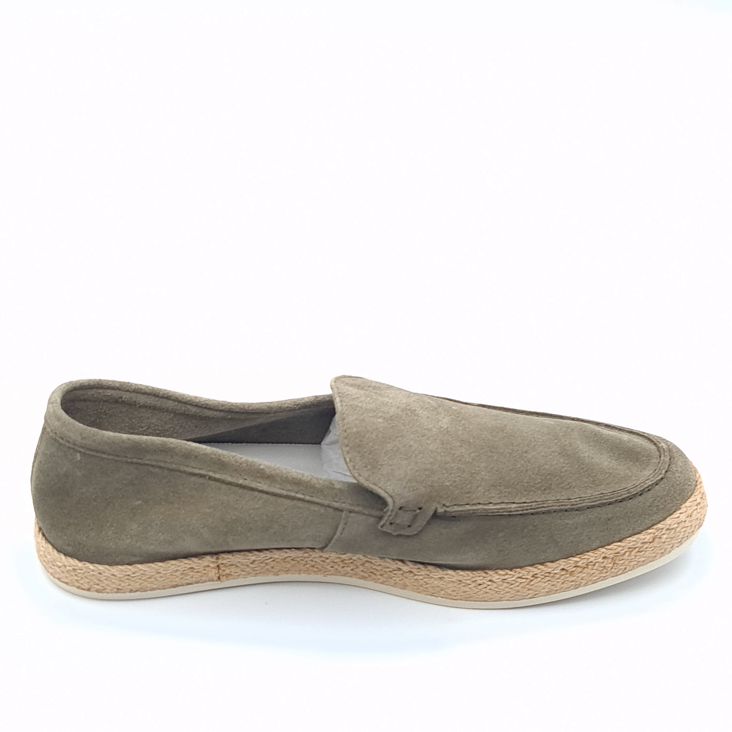 Mokasyny Męskie MINELLI Copero Zamsz Kaki r. 42