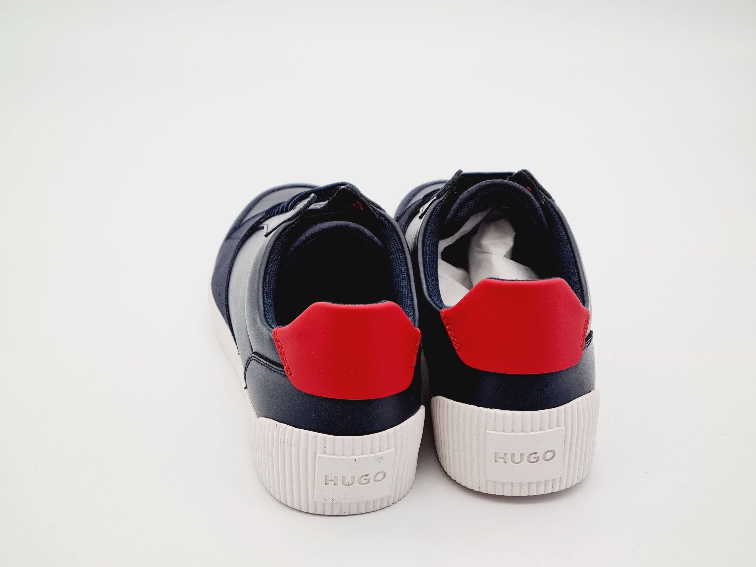 Sneakersy HUGO Zero Tenn FL Skórzane Dark Blue r. 40