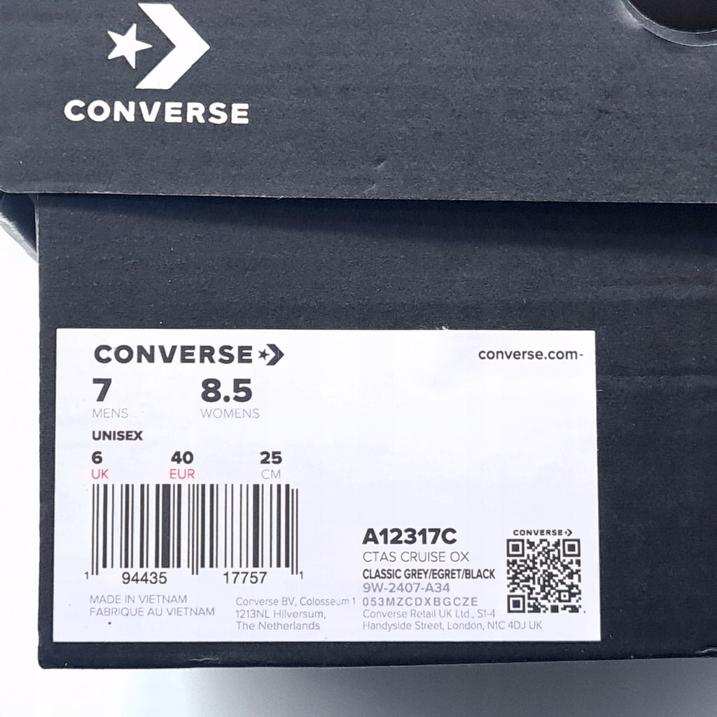 Trampki Converse CTAS Cruise OX 40 Szare Outlet