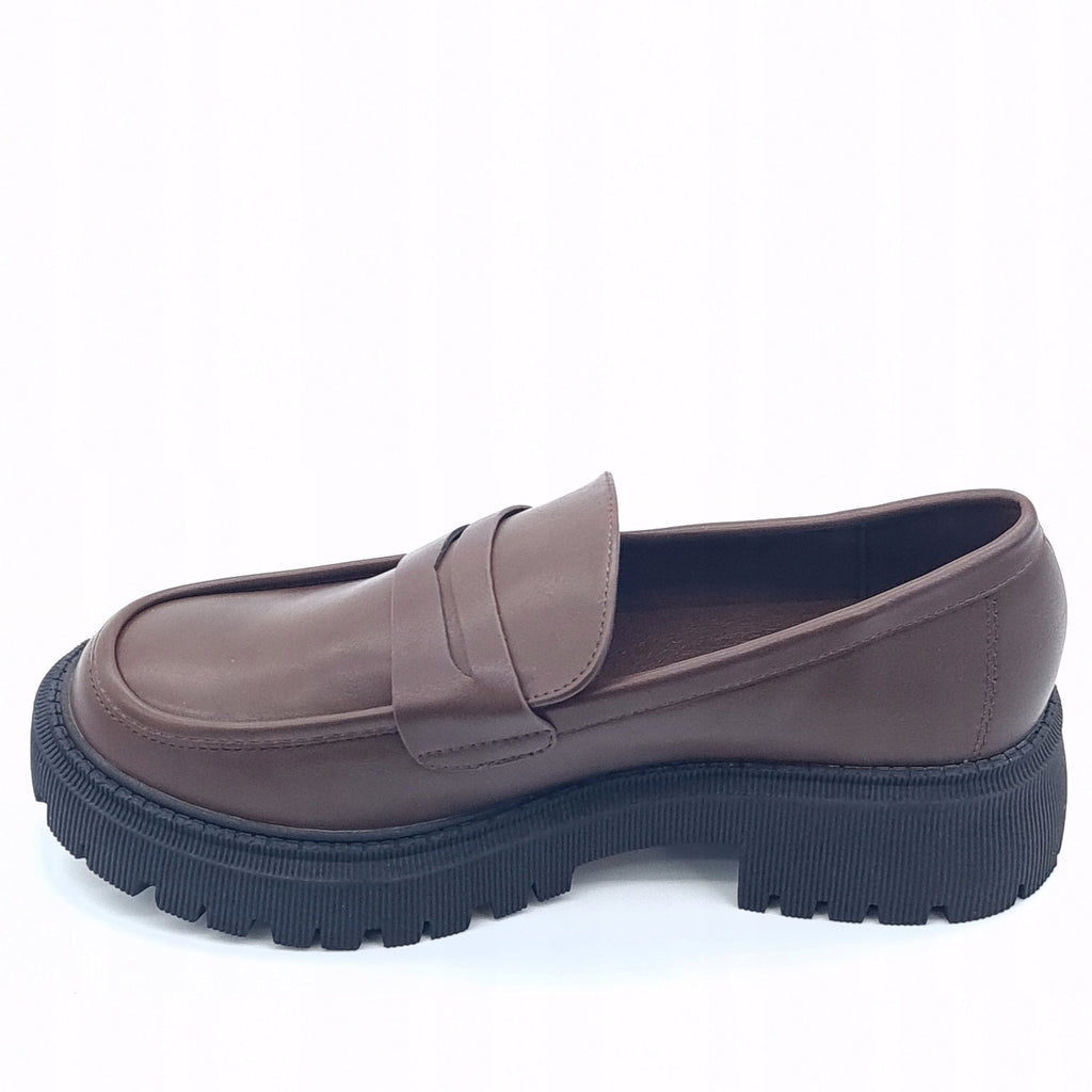 Półbuty Derby LPB Erdek 37 Brązowe Loafers Outlet