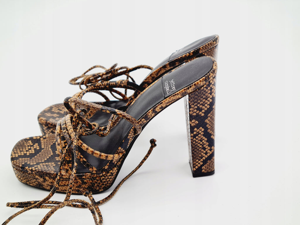 Klapki JEFFREY CAMPBELL Presecco Snake r. 40